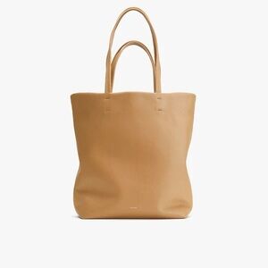 NWOT Cuyana Tall Easy Tote in Biscuit